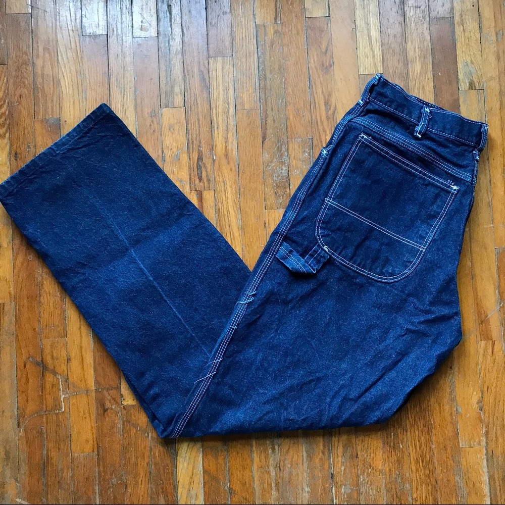 Dickies Contrast Stitch Workwear Carpenter Jeans 33x32